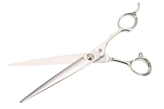 Pegasus 7" Straight Silver Handle Scissor