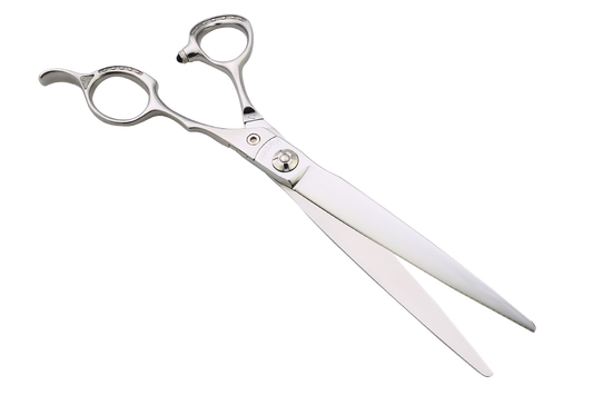 Pegasus 7.25" Straight Silver Handle Scissor