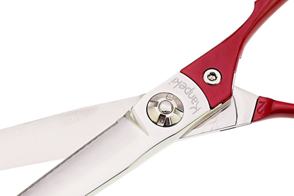 Pegasus 7" Straight Red Handle Scissor