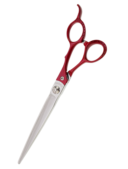 Pegasus 7" Straight Red Handle Scissor