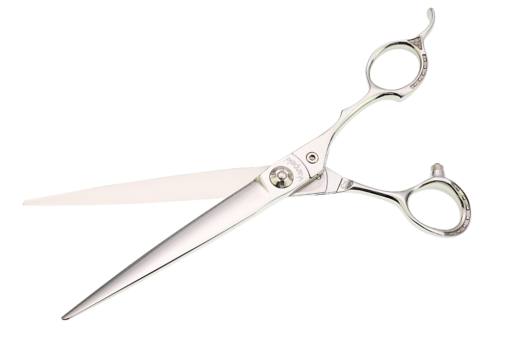 Pegasus 7" Straight Silver Handle Scissor