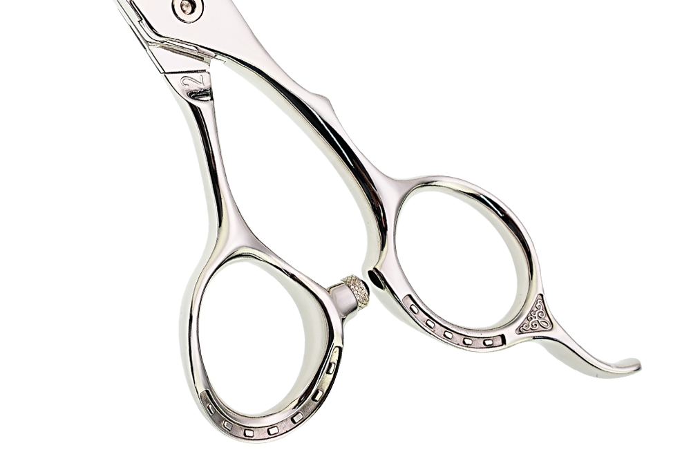 Pegasus 7" Straight Silver Handle Scissor