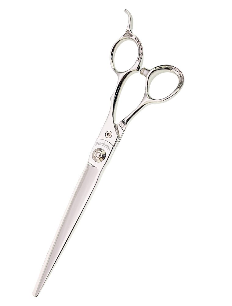 Pegasus 7" Straight Silver Handle Scissor