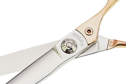 Pegasus 7.25" Straight Gold Handle Scissor