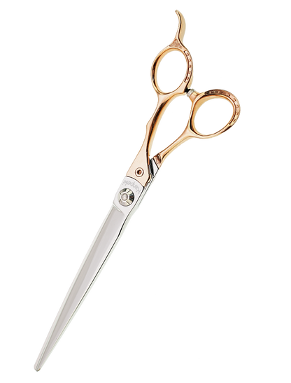 Pegasus 7.25" Straight Gold Handle Scissor