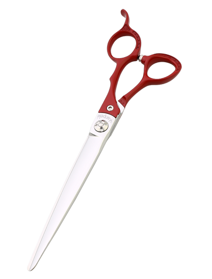 Pegasus 7.25" Straight Red Handle Scissor