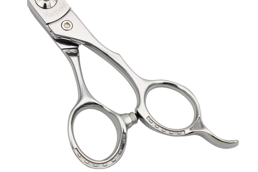 Pegasus 7.25" Straight Silver Handle Scissor