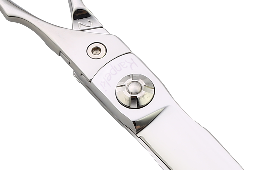 Pegasus 7.25" Straight Silver Handle Scissor