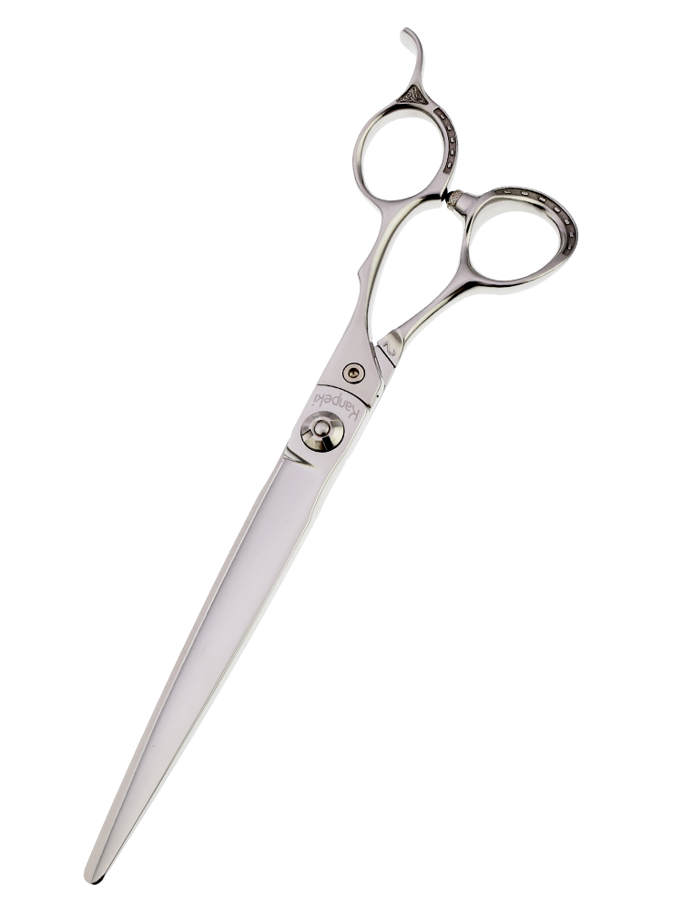 Pegasus 7.25" Straight Silver Handle Scissor