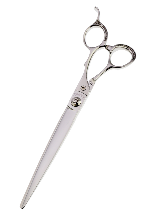 Pegasus 7.25" Straight Silver Handle Scissor