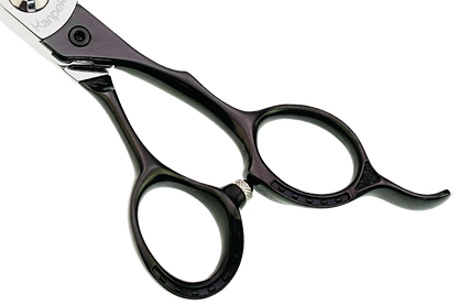 Pegasus 7.5" Straight Black Handle Scissor