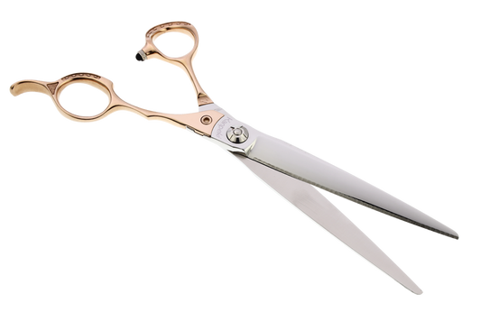 Pegasus 7.5" Straight Gold Handle Scissor