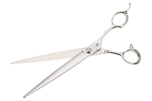 Pegasus 7.5" Straight Silver Handle Scissor
