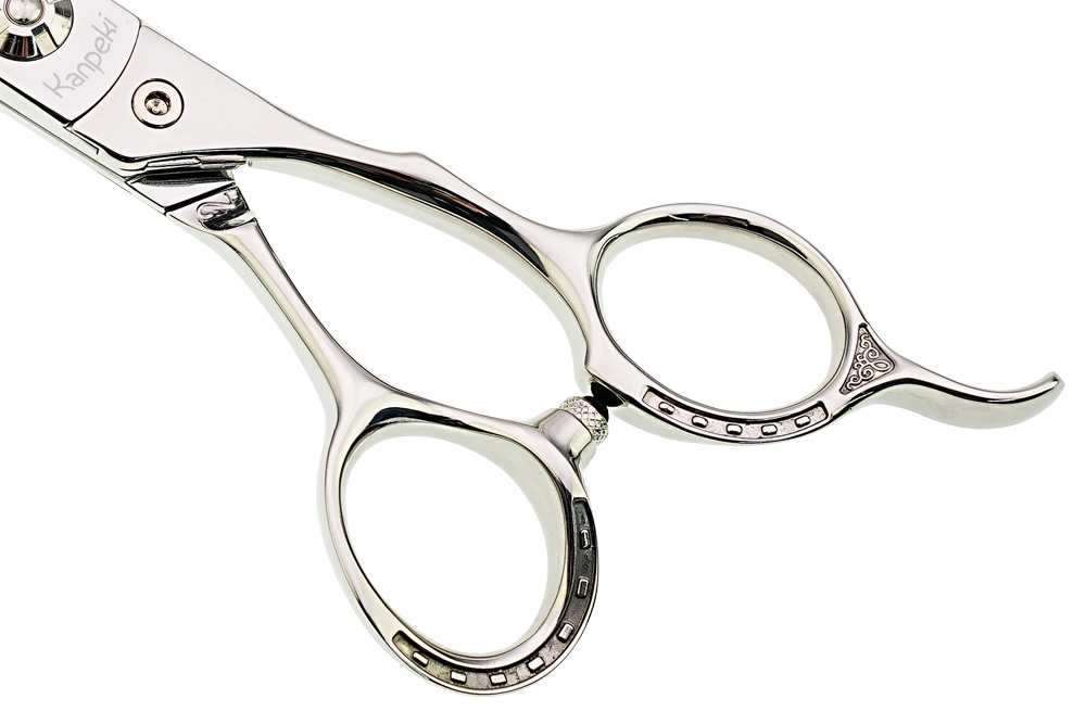 Pegasus 7.5" Straight Silver Handle Scissor