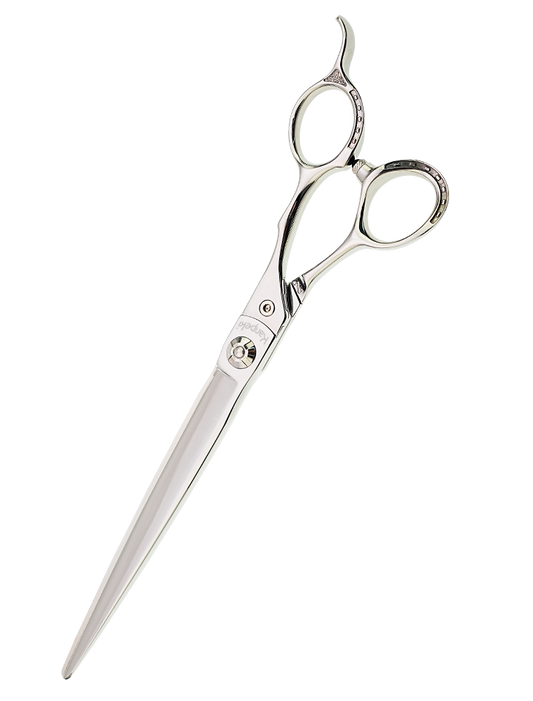 Pegasus 7.5" Straight Silver Handle Scissor